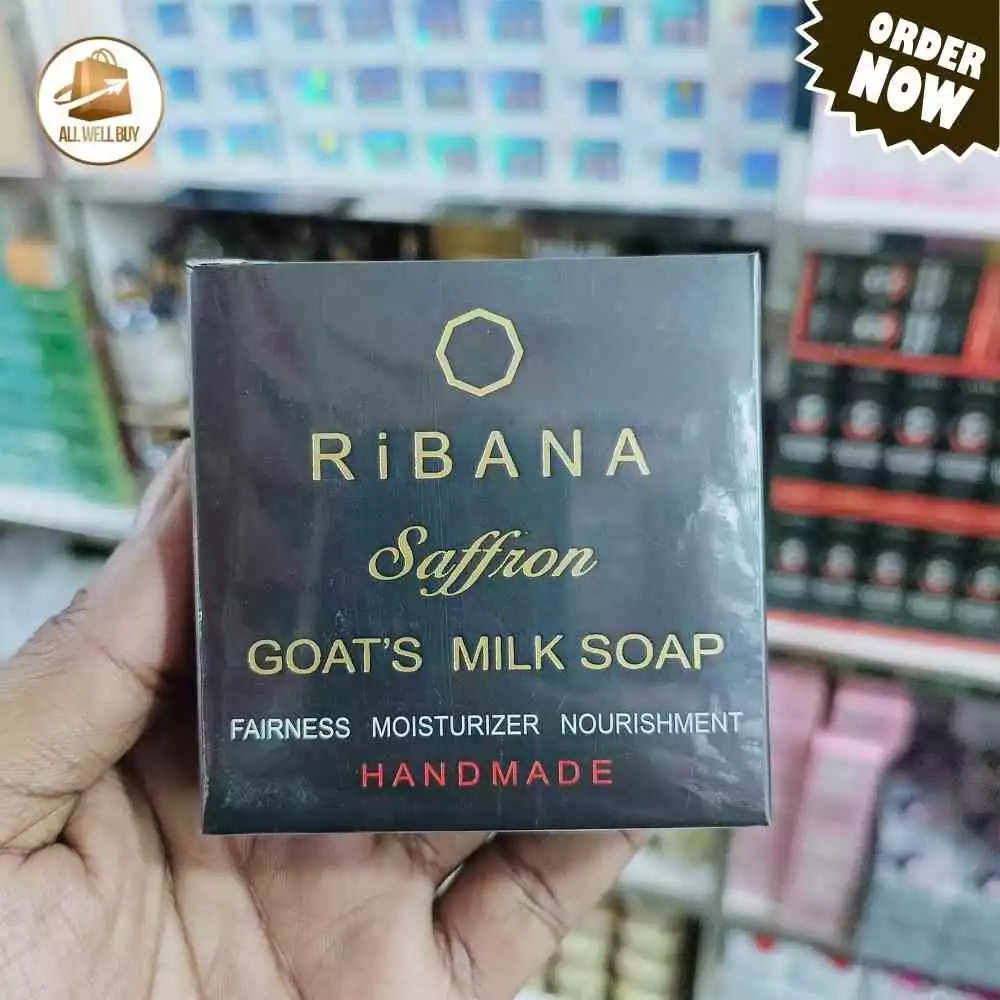 RIBANA Saffron Goats Milk Soap