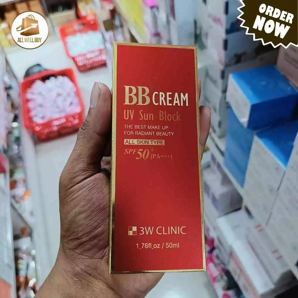 3W Clinic UV Sun Block BB Cream SPF50+ 50ml