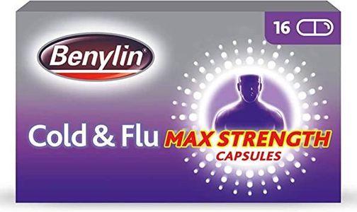 Benylin Cold & Flu Max Strength500mg+25mg+6.1mg