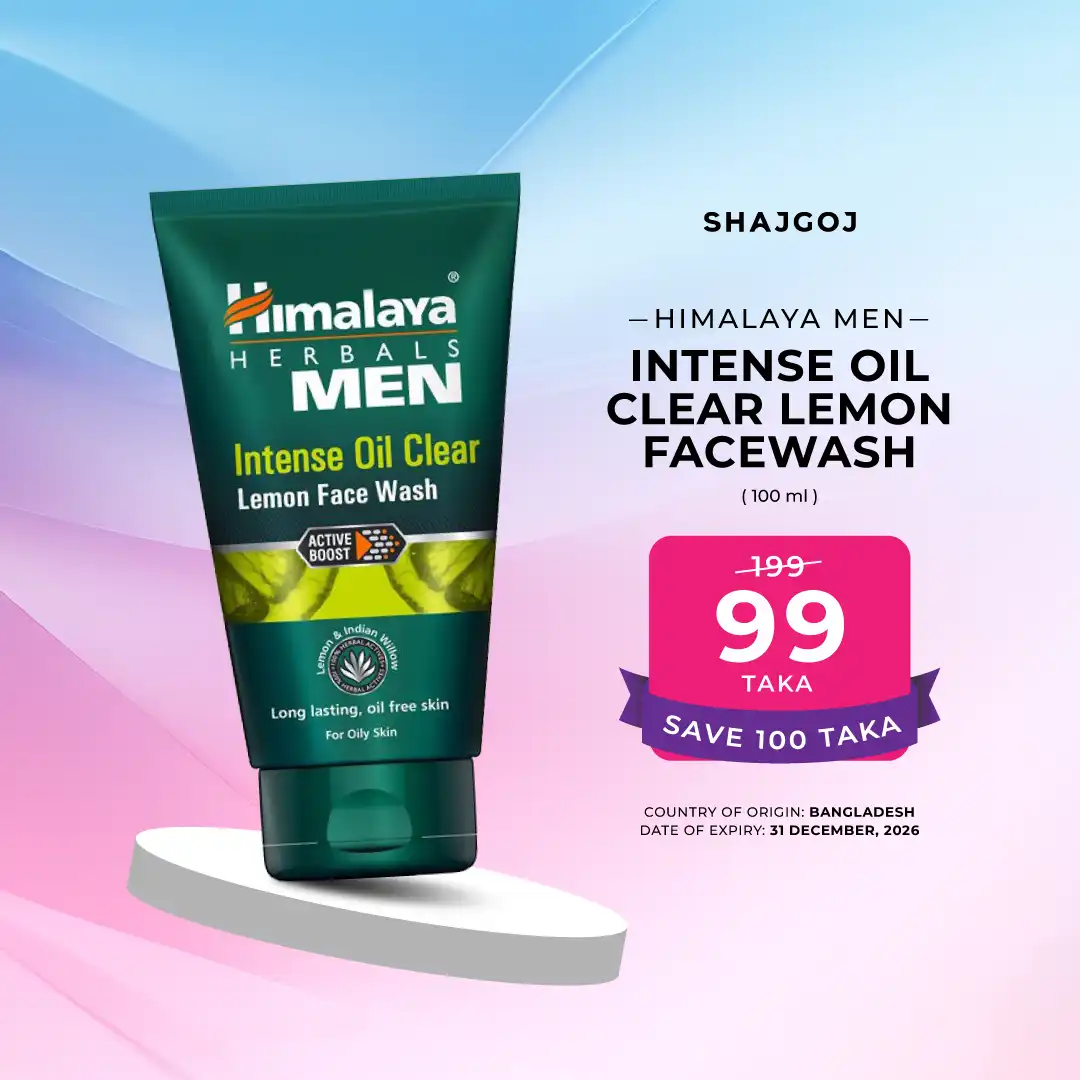 Himalaya Men Intense Oil Clear Lemon Facewash