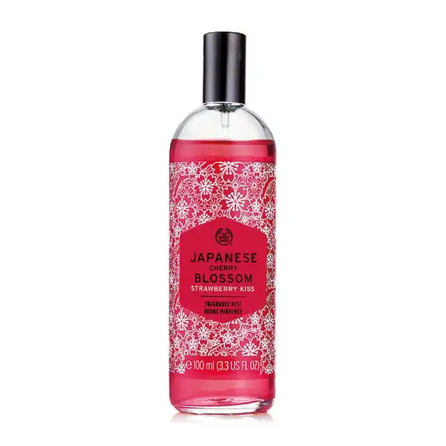 The Body Shop Japanese Cherry Blossom Strawberry Kiss Fragrance Mist