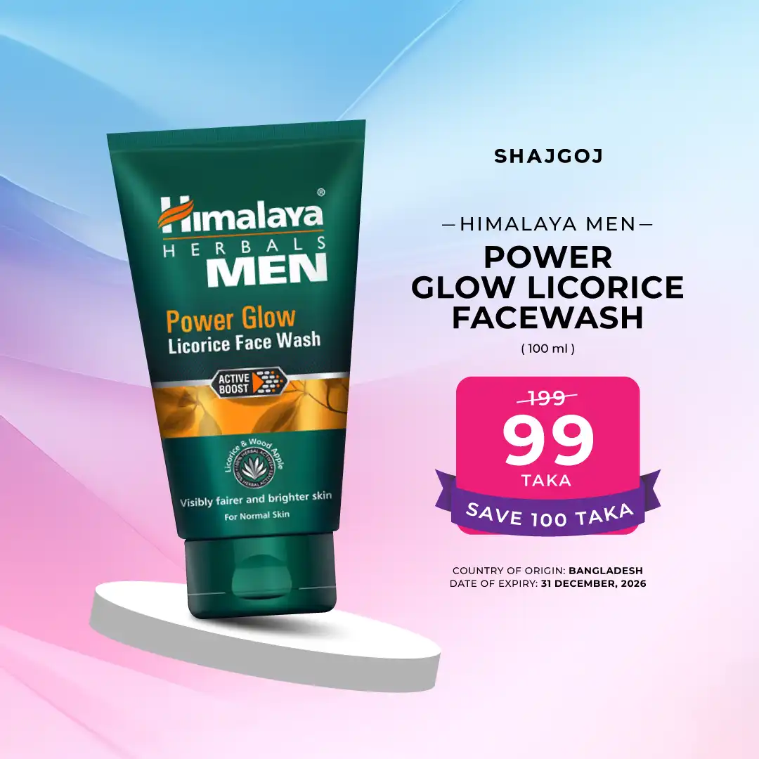 Himalaya Men Power Glow Licorice Facewash