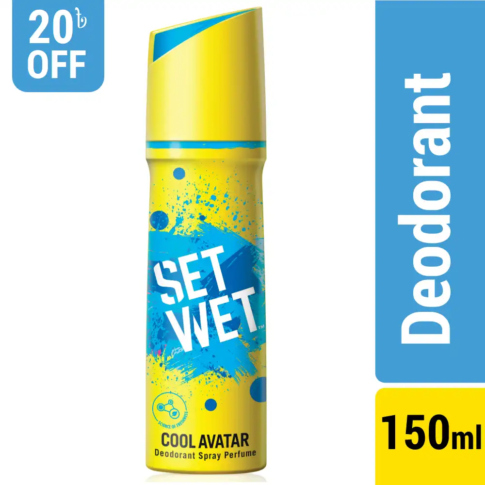 Set Wet Body Spray Deodorant Perfume Cool Avatar