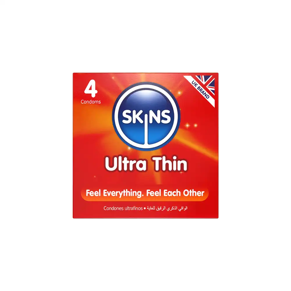 SKINS Ulta Thin Condoms 4 Piece